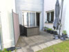 geschützte Terrasse